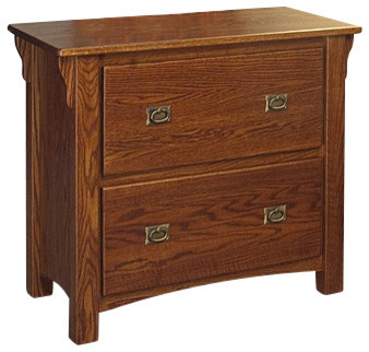 Mission Style Solid Oak Office Lateral Filing Cabinet Traditional Mission Style Solid Oak Office Lateral Filing Cabinet