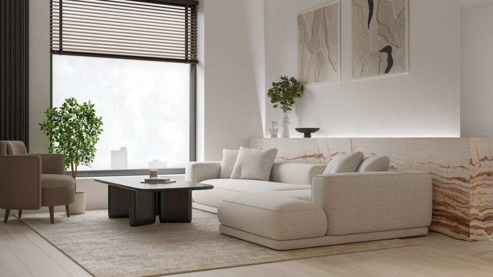 Германия. Просторный минимализм.  78 кв.м.