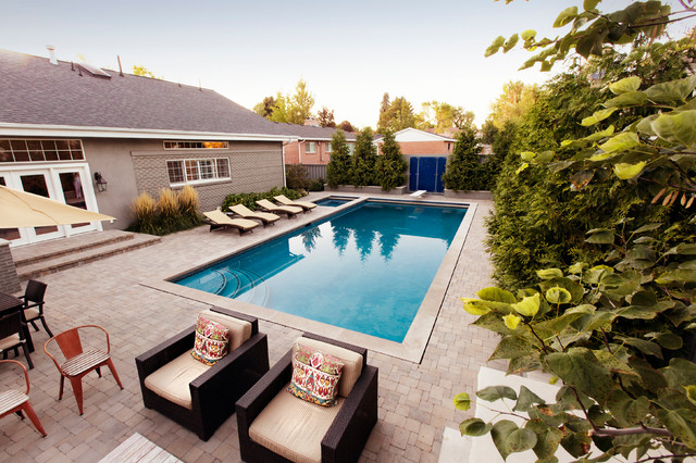 Coral modern-pool