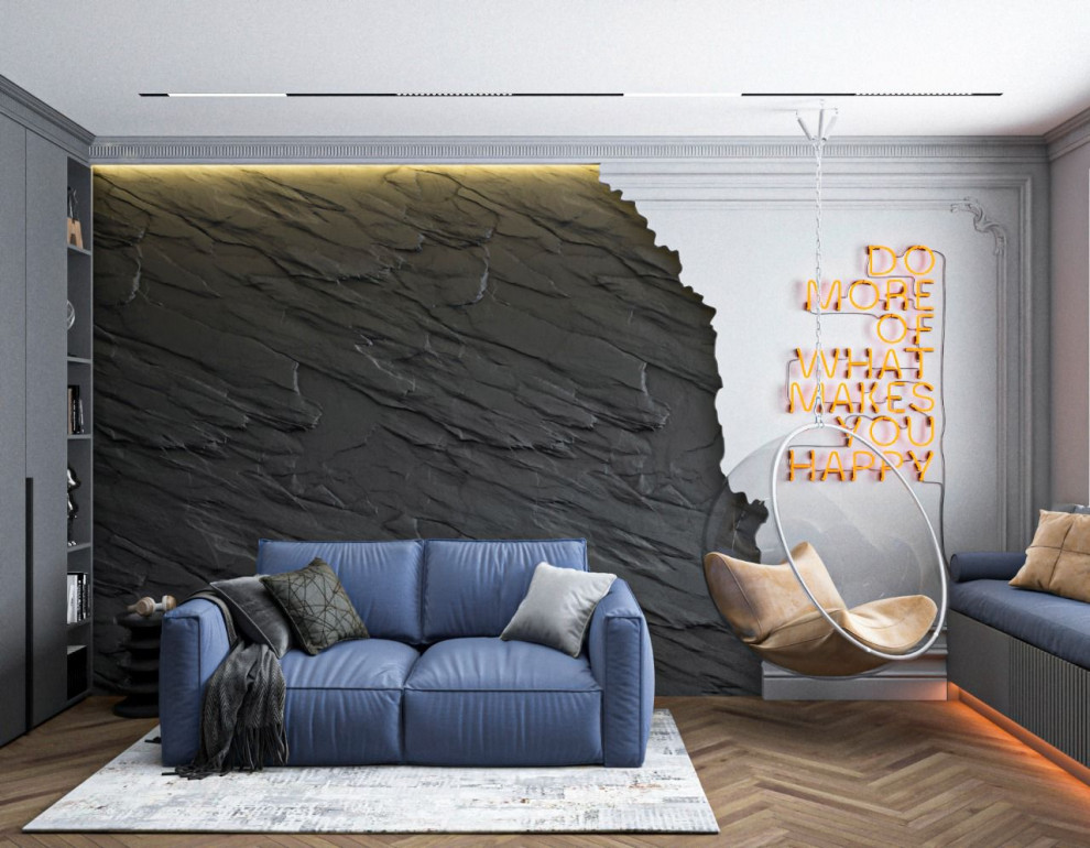 Просторная квартира с гостевой в классическом стиле