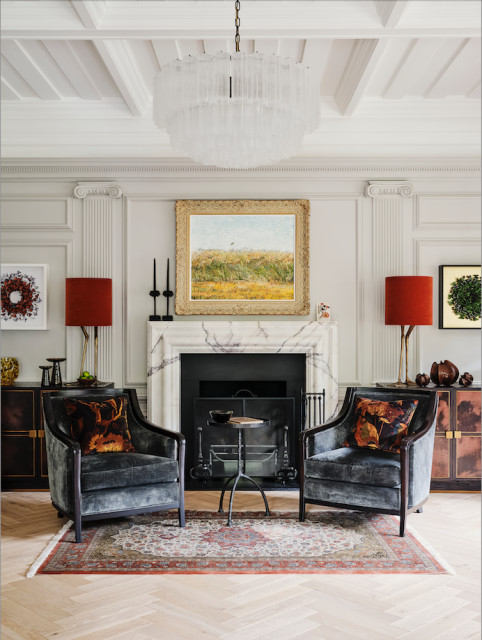Blackheath Restoration transitional-living-room