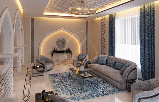 Modern Islamic Home Interior Design Modern Living Room