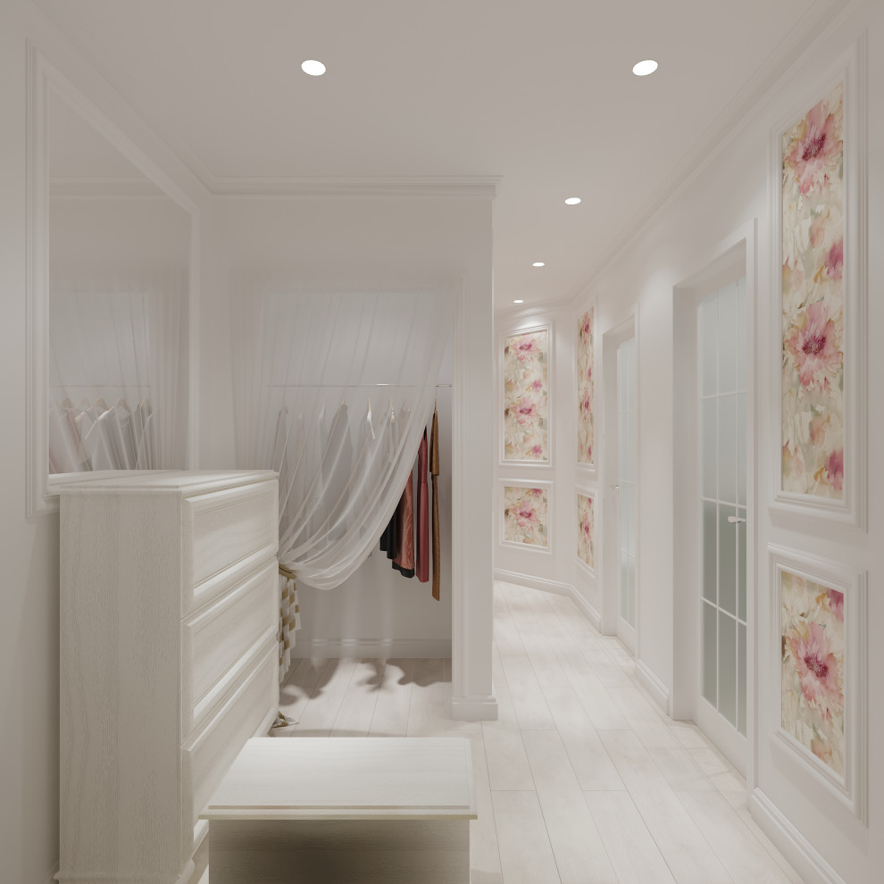 Дизайн - проект для романтичной, нежной и семейной женщины.