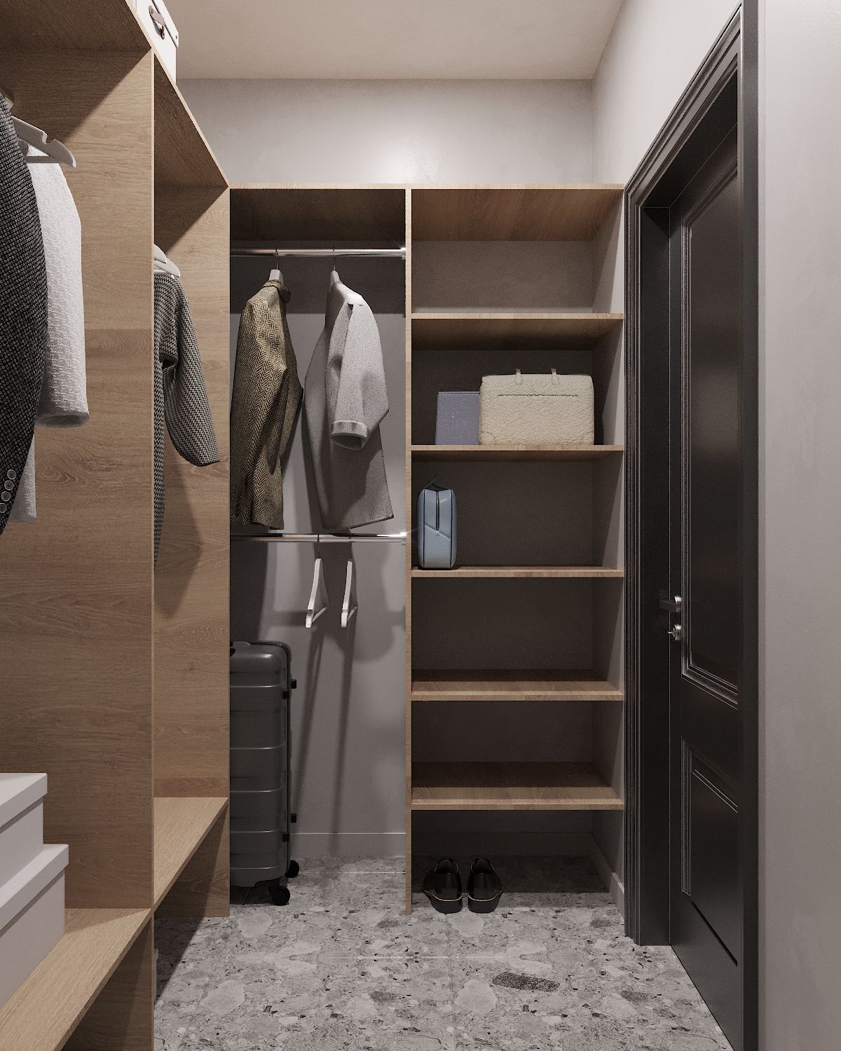 Дизайн-проект интерьера квартиры в г.Владивостоке ЖК "Алые паруса"