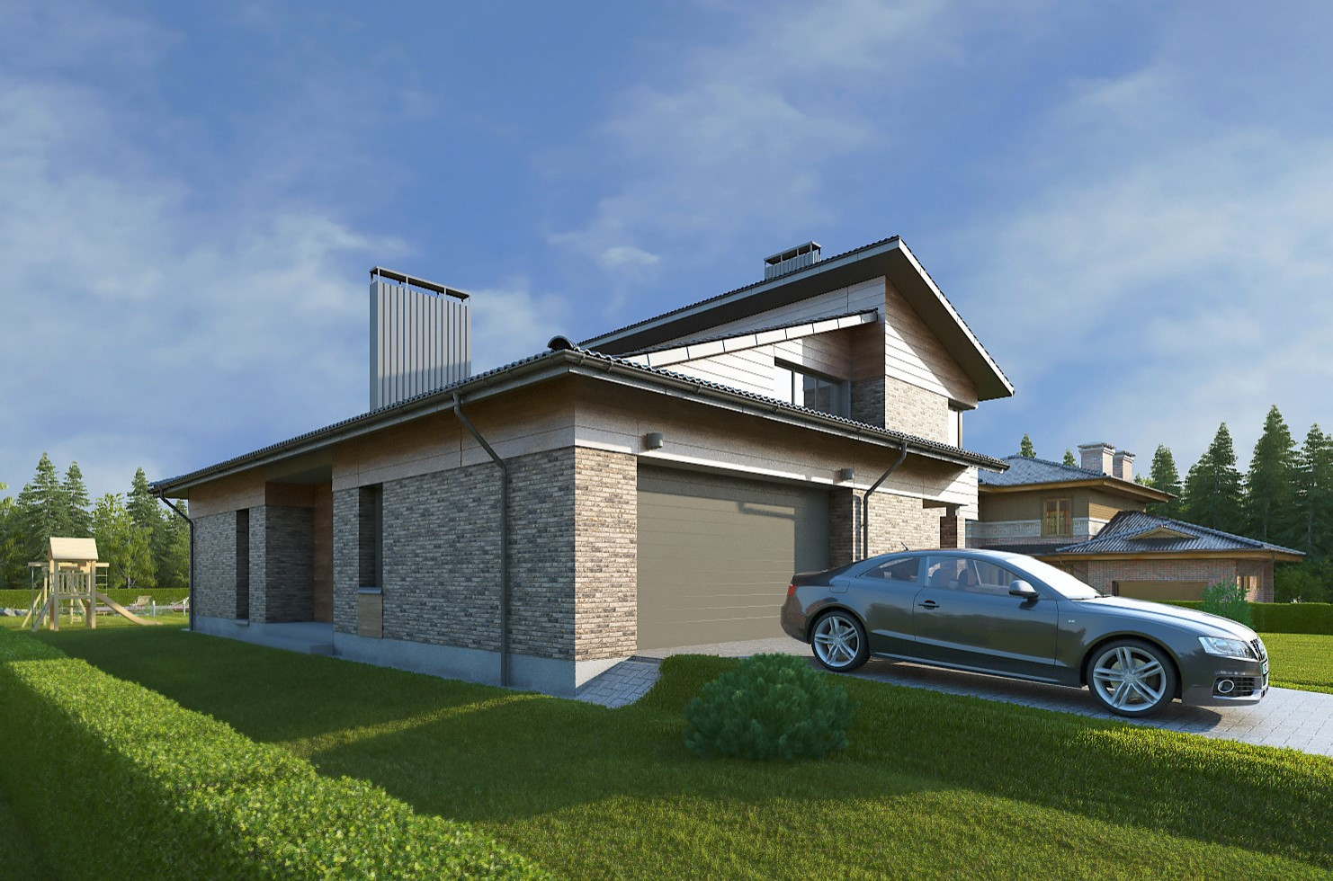 Exterior 3D vizualization