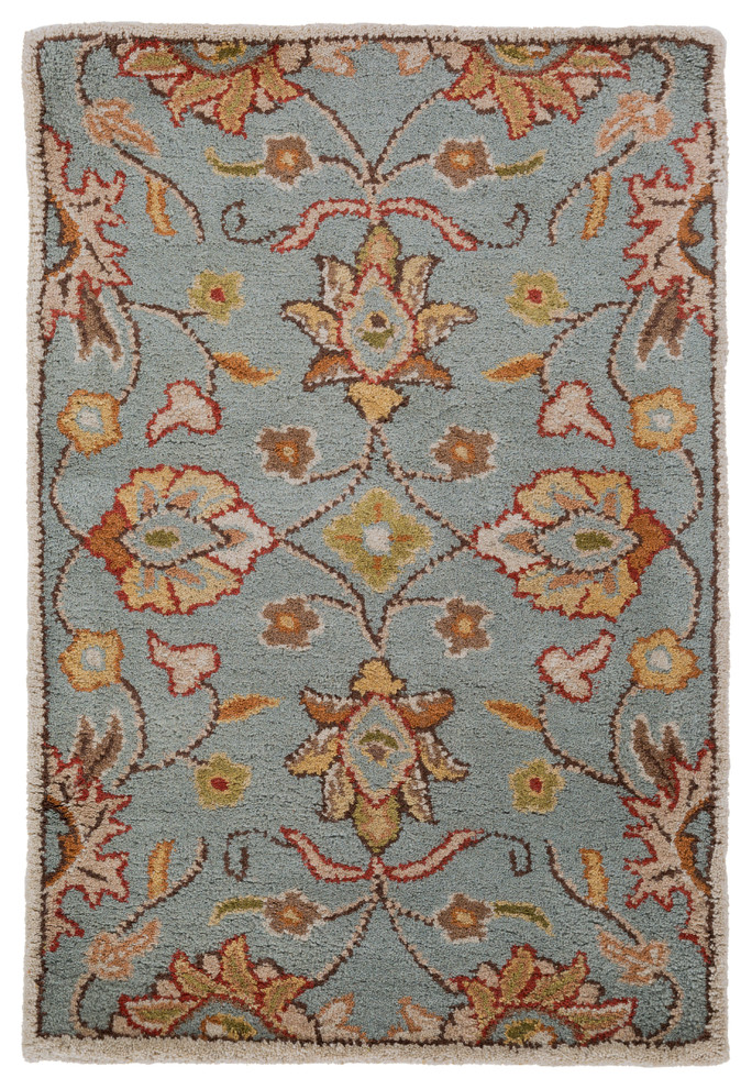 Caesar Area Rug, 18" Traditional Area Rugs by Surya Houzz