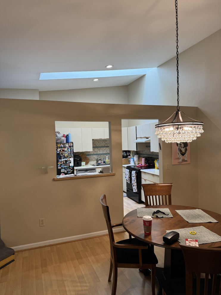 "We want a new kitchen but we have a stupid wall we need to get rid of"