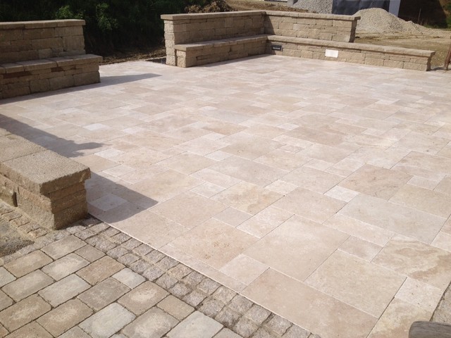 Au&szlig;enanlagen middelhavsstil-terrasse
