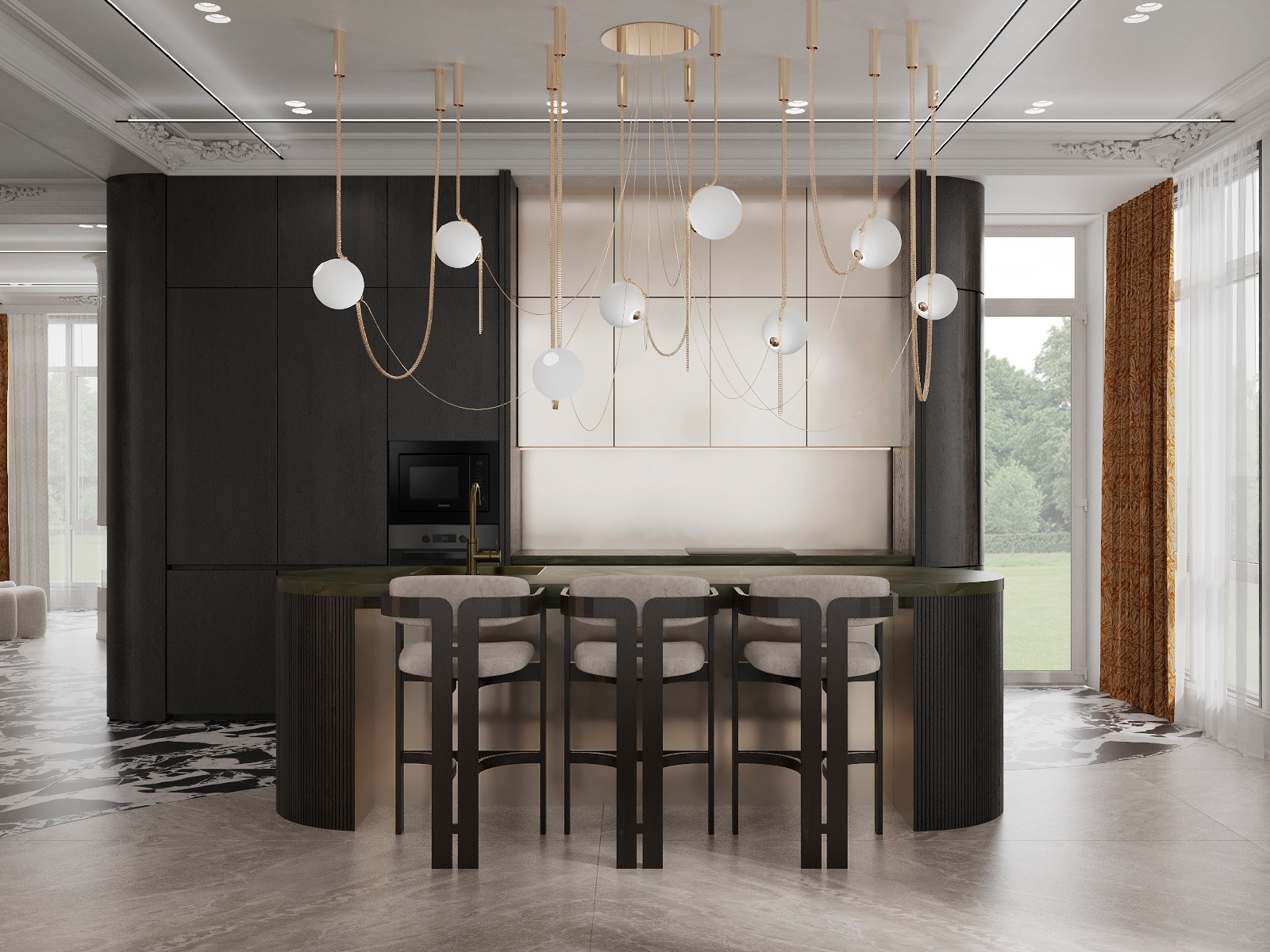 ГОСТЕВОЙ ДОМ В СОЧИ С ДИЗАЙНОМ КЛАССА ЛЮКС