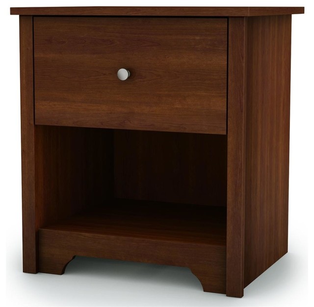 Nightstand in Cherry Finish - Vito Collection