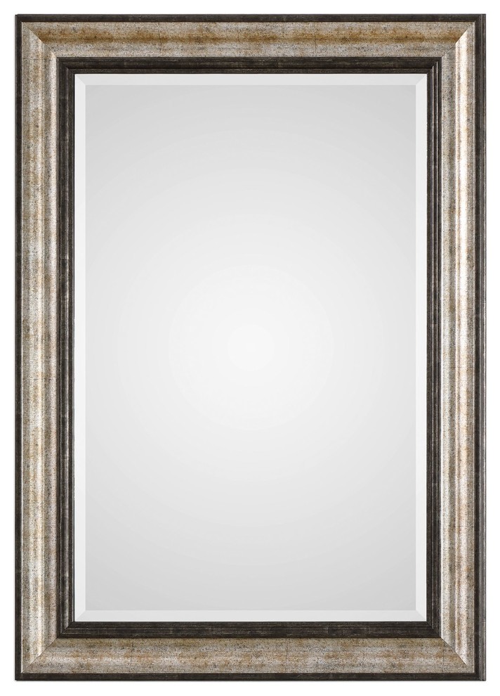 Uttermost Shefford Antiqued Silver Mirror