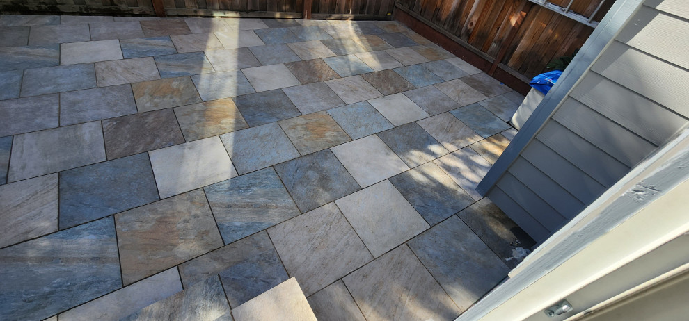 Backyard Renovation with Paver