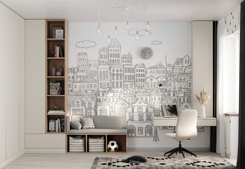 Дизайн-проект квартиры на Ленинском, Спб, 50 кв.м