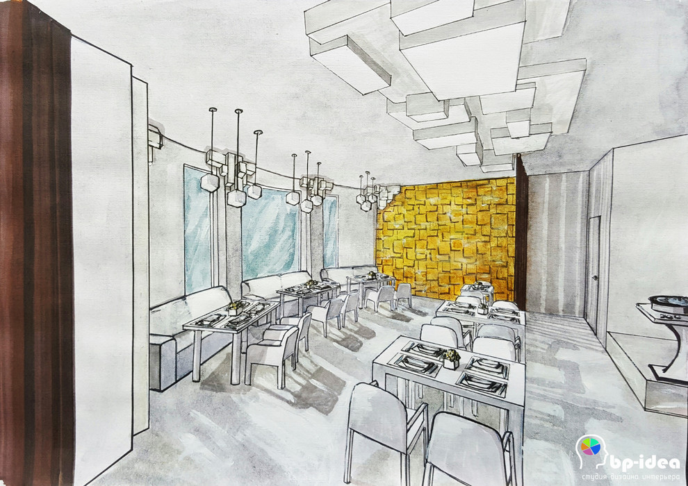 Проект ресторана молекулярной кухни "SUGARED"