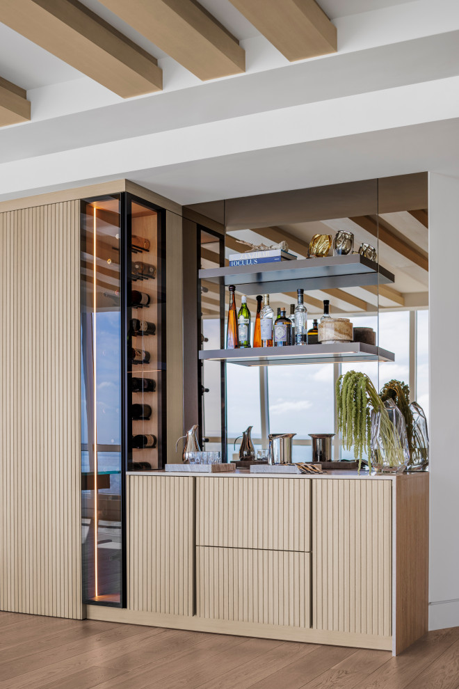 Coastal Living - Contemporary - Home Bar - Miami - by Tamara Feldman ...