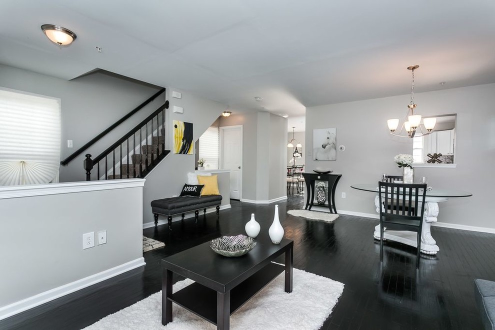 Transitional dining room photo in DC Metro