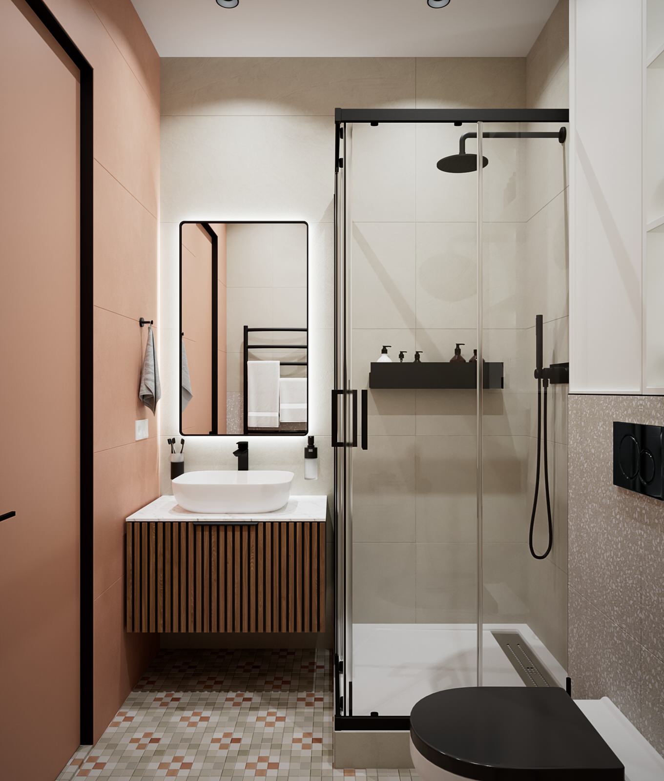 Современный интерьер с элементами классики