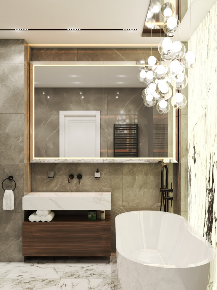 Дизайн двухкомнатной квартиры для молодой пары.