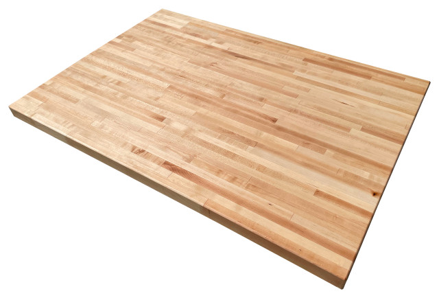 Custom Edge Grain Butcher Block Table Top, Island Top, Workbench, Desk ...