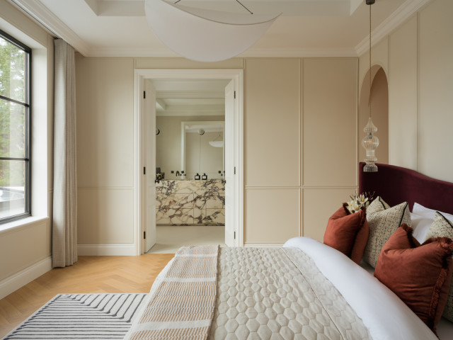 Full Design & Renovation of Beautiful Family Home, Chiswick modern-bedroom