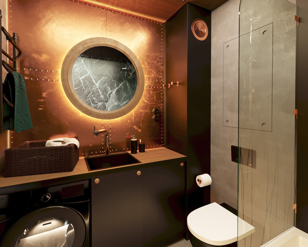 Стим-панк. Квартира студия для мужчины