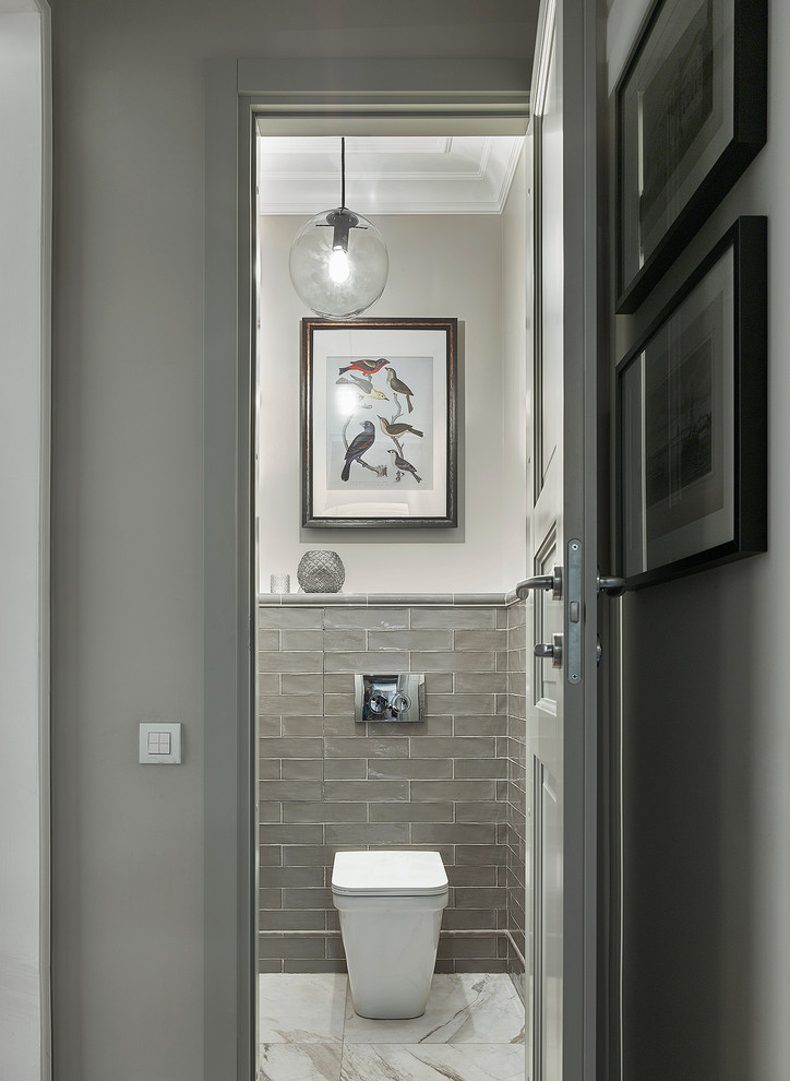 This is an example of a powder room.