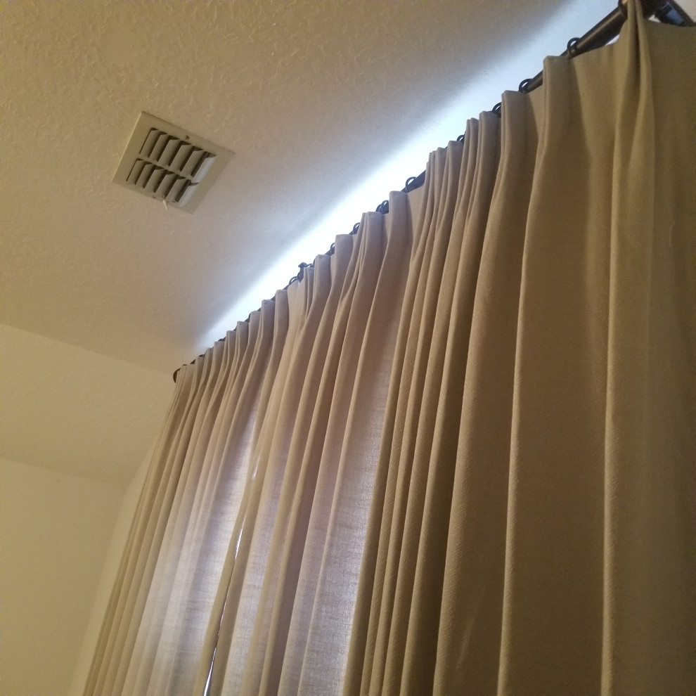 Drapery Install on Magruder
