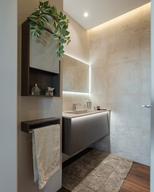DOUBLE HEIGHT moderne-salle-de-bain