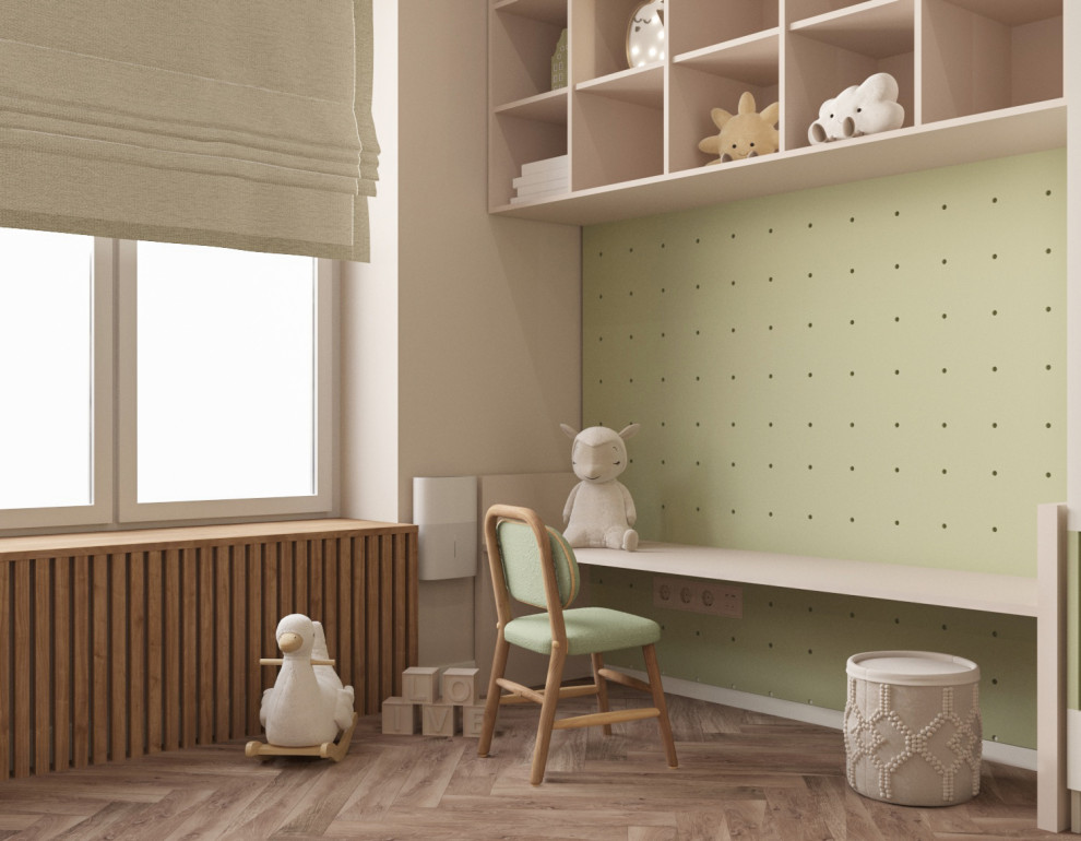 Дизайн-проект для семьи с двумя  маленькими детьми