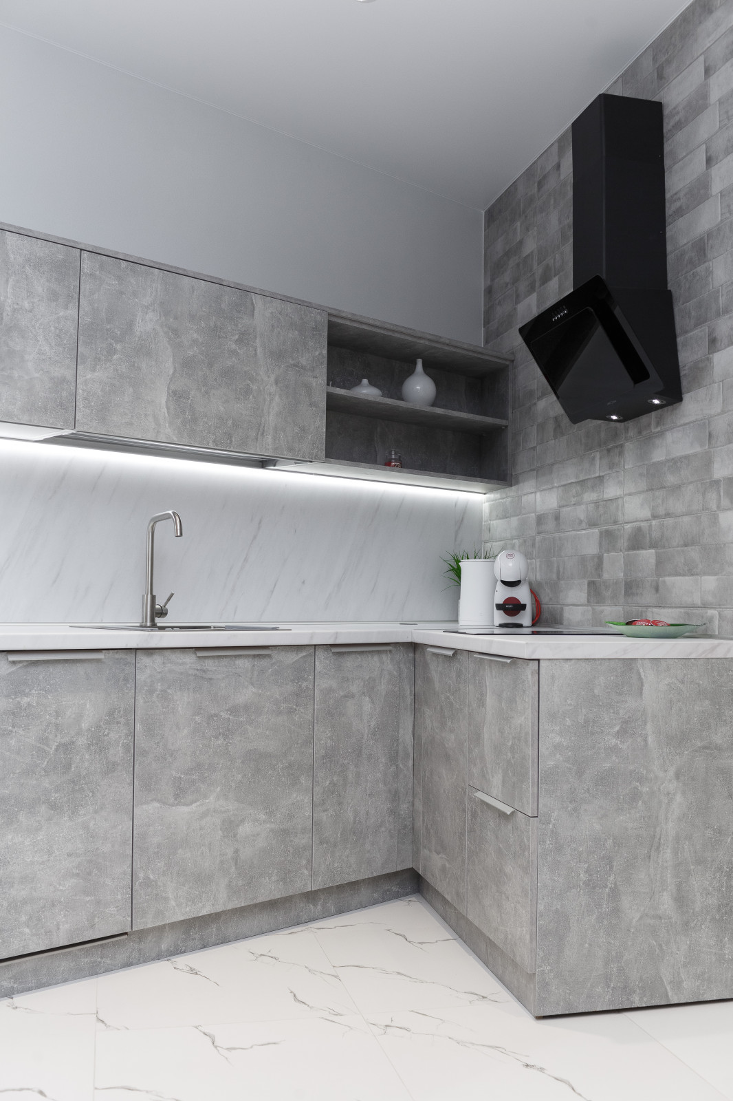 Кухня в стиле минимализм