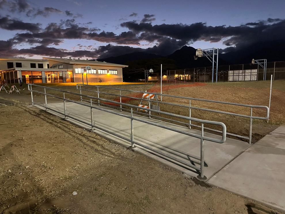 Maui High School - Handrails