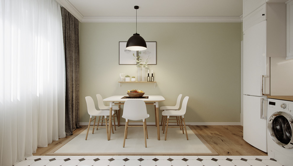 Скромные аппартаменты в скандинавском стиле