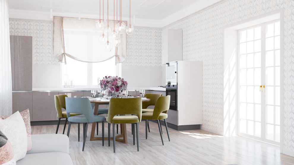 Интерьер коттеджа для молодой семьи с маленькими детьми