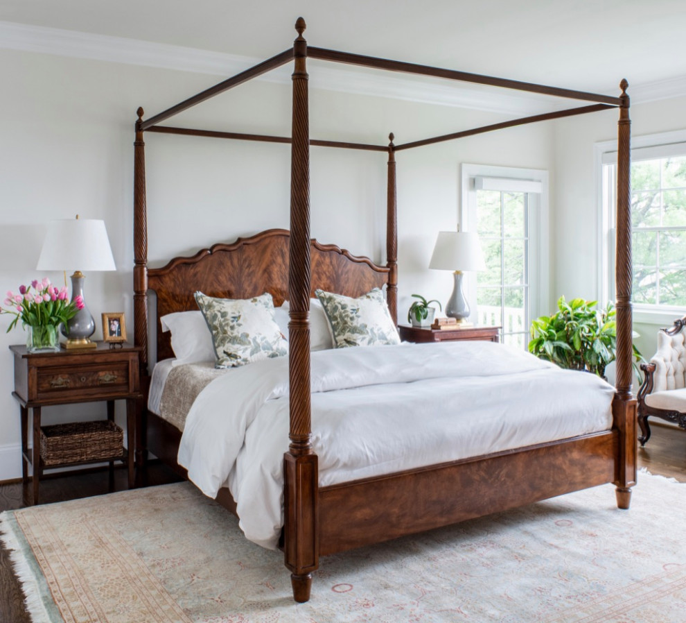Example of a classic bedroom design in DC Metro