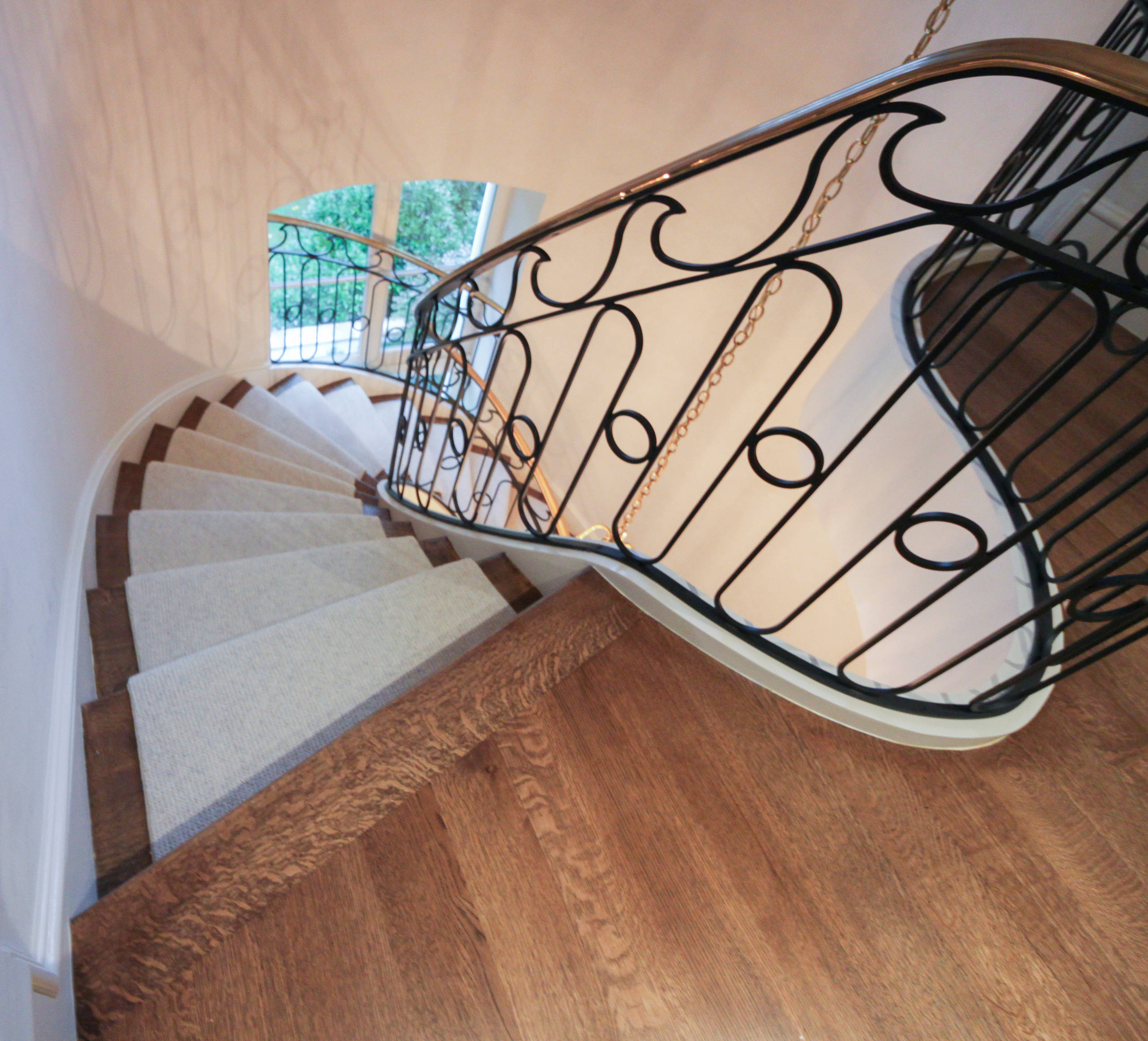 61_Sculptural/Elliptical Staircase in Washington, DC 20008