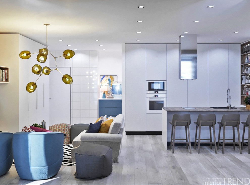 Дизайн интерьера квартиры 120 м2 в ЖК Мечта