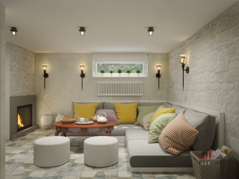 Сочетание в стилей в таунхаусе в Николино