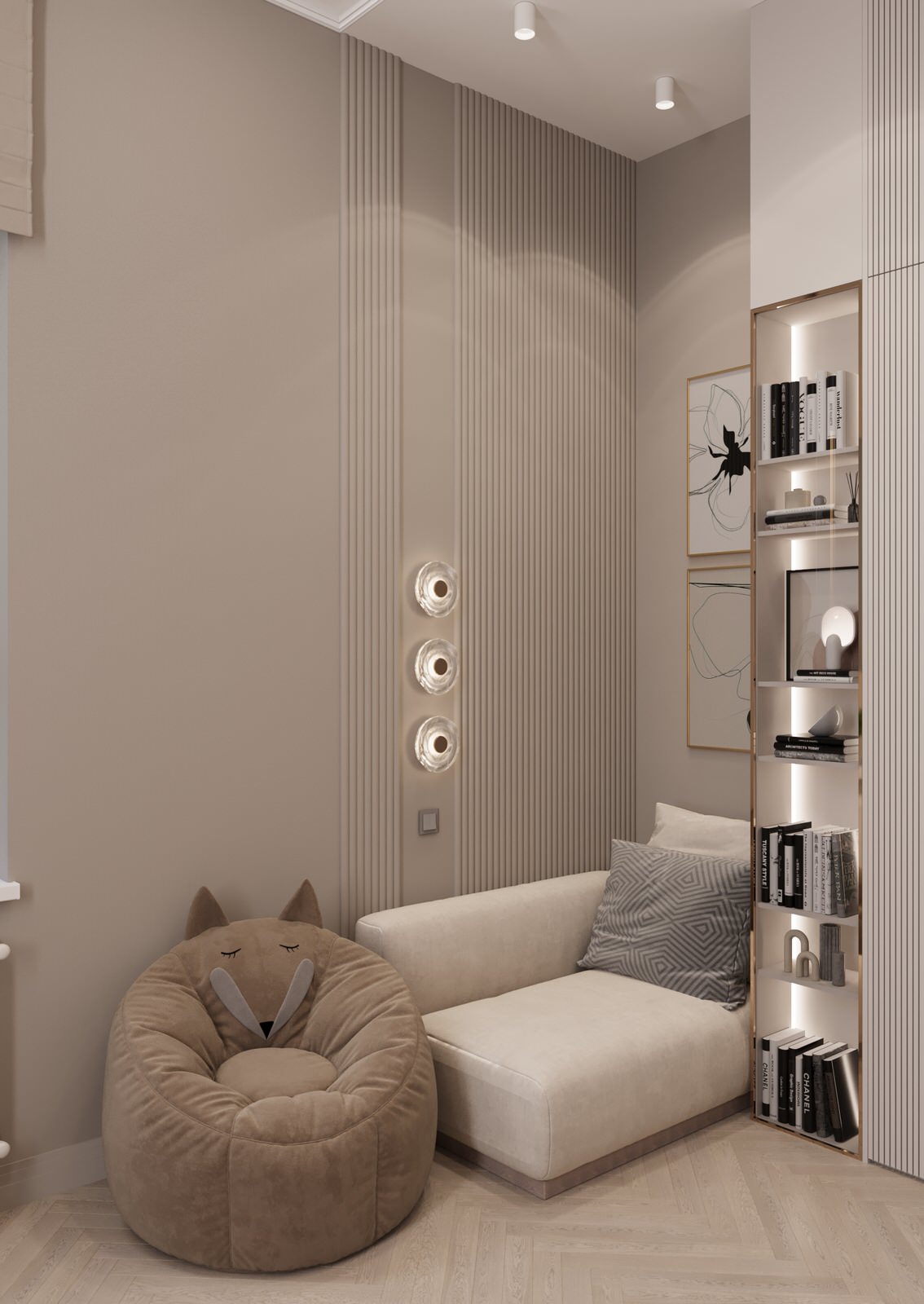 Детская в квартире ЖК "Олимпика" г. Екатеринбург