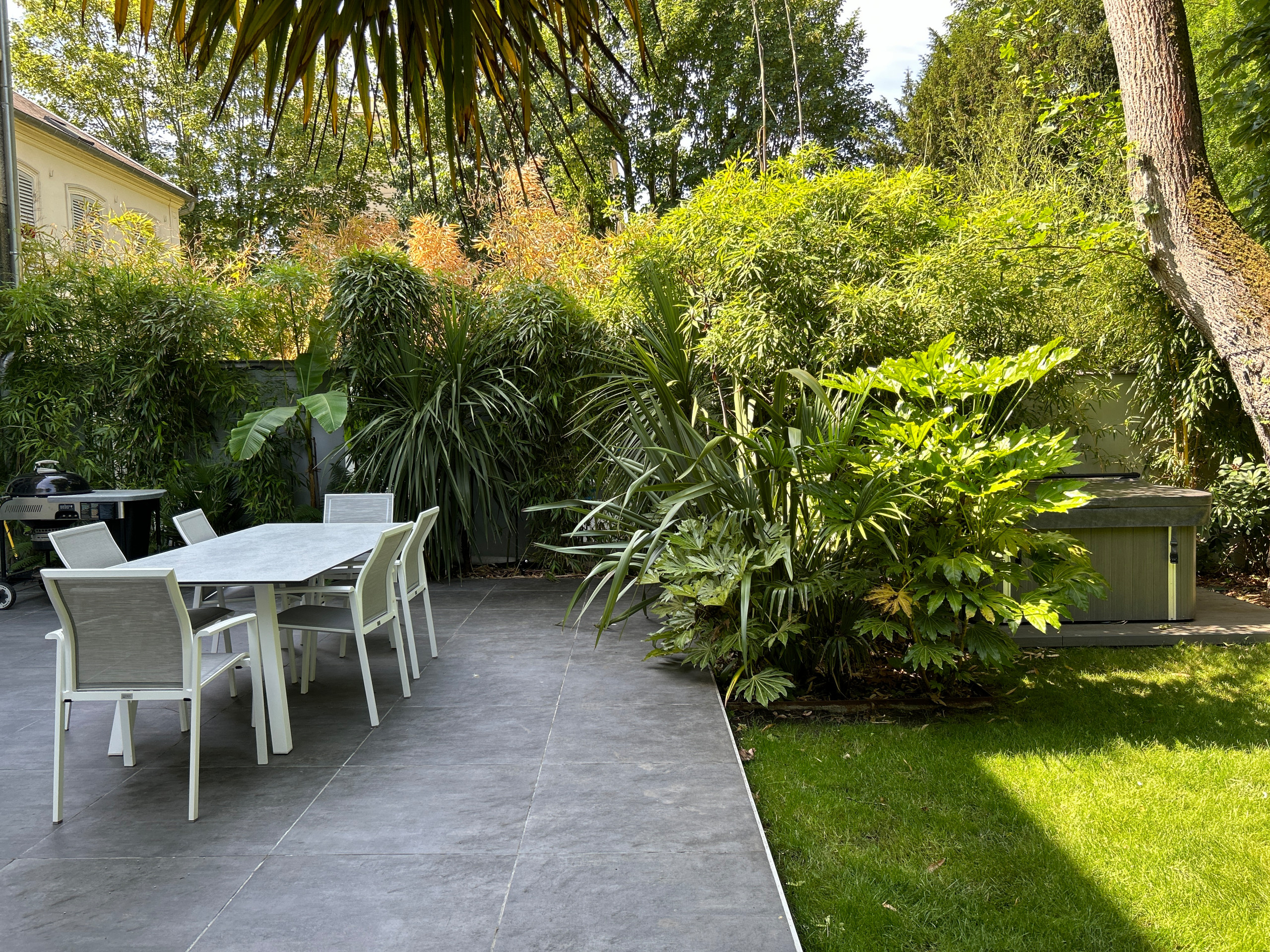 Réalisation d'un jardin tropical