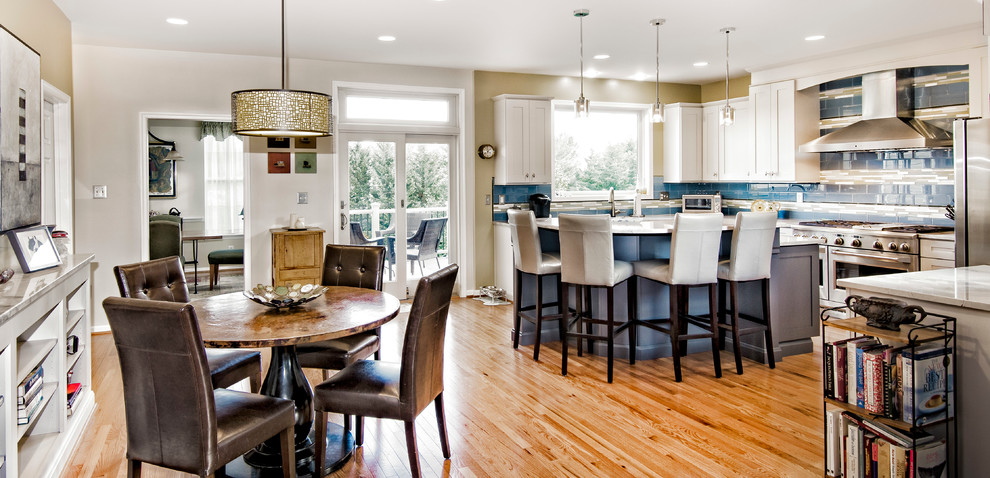 Inspiration for a transitional kitchen remodel in Baltimore