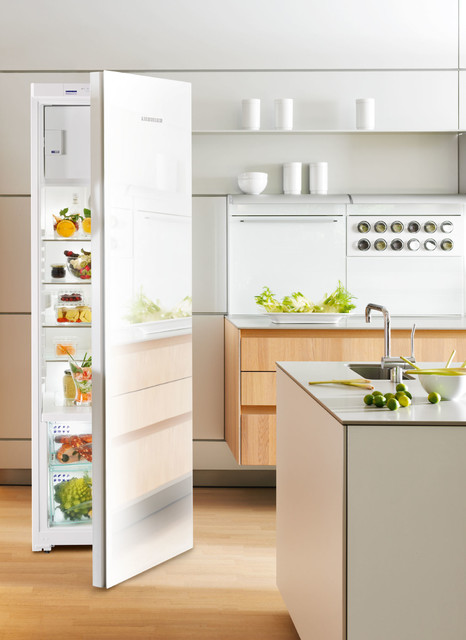 Frontfl&auml;chen aus satiniertem Glas kitchen