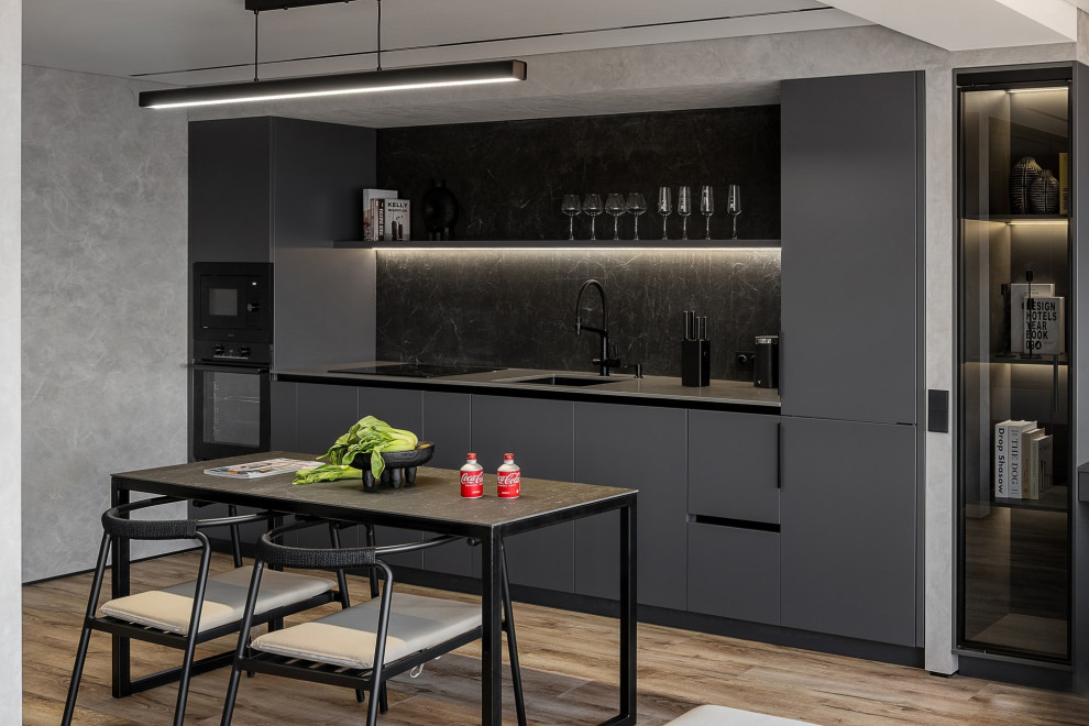 Реализованный дизайн проект квартиры в ЖК "Эко Сити"