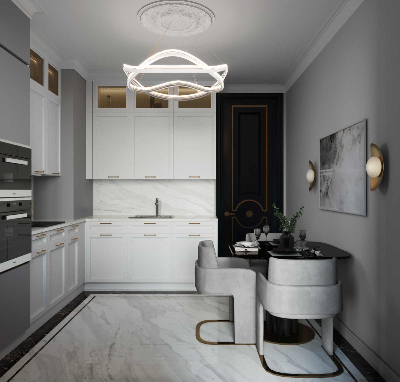 Квартира на Краснопресненской 74 кв.м