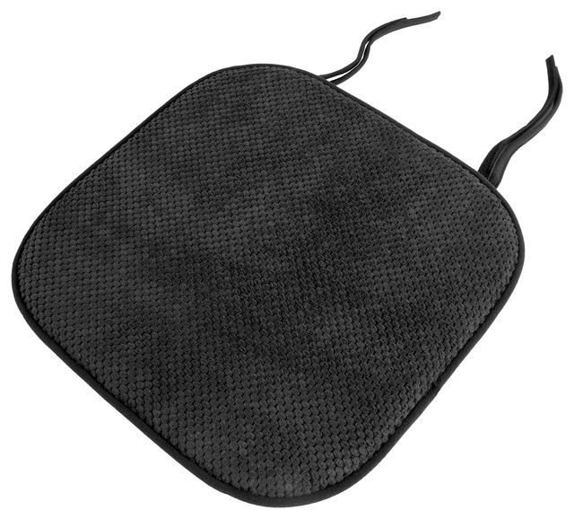 Lavish Home Memory Foam Chair Pad Contemporary Seat Cushions by
