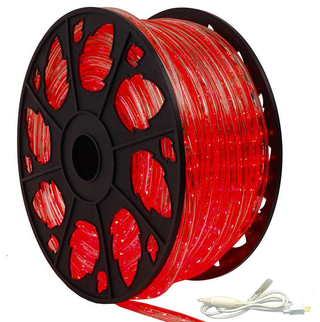 pre cut led rope light 120v 2wire 38 in.