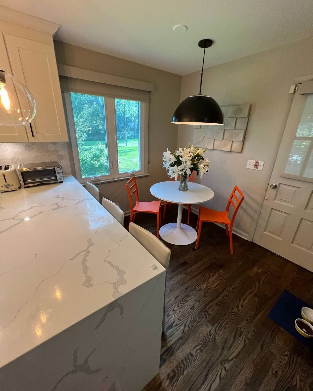 Kitchen Renovation With New Flooring