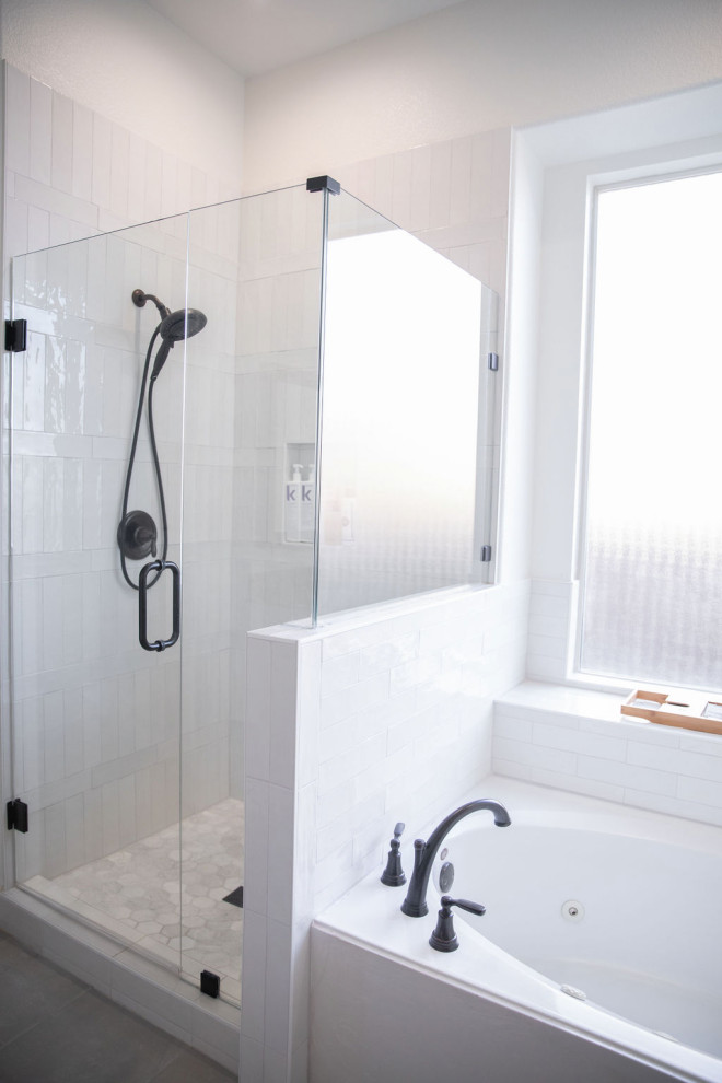 Kitchen + Primary Bathroom