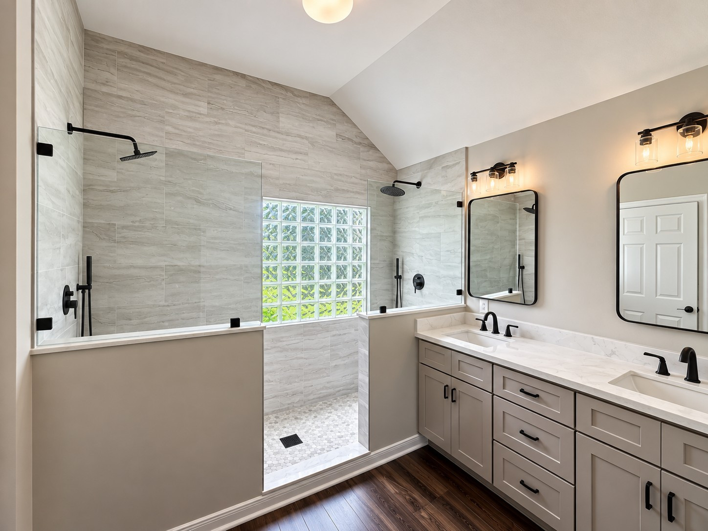 Contemporary Spa-Inspired Master Bathroom Remodel in Richmond, TX