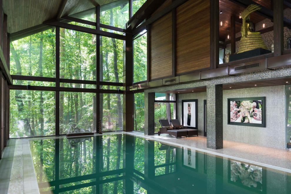 Интерьер и экстерьер загородного комплекса