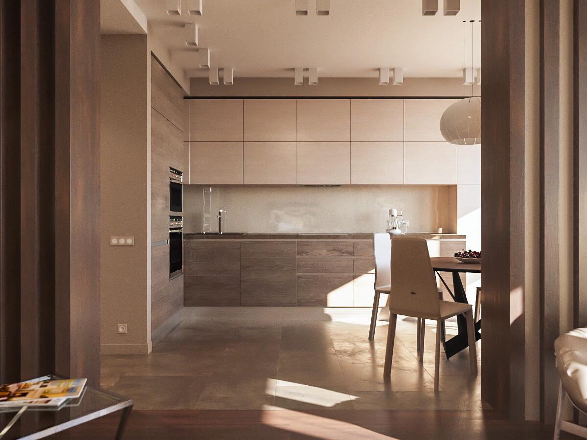 Кухня +Гостиная